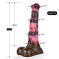 FAAK Silicone Long Penis Fantasy Knot Horse Dildo With Sucker Sex Toys For Women Anal Plug Female Masturbator Adult Games