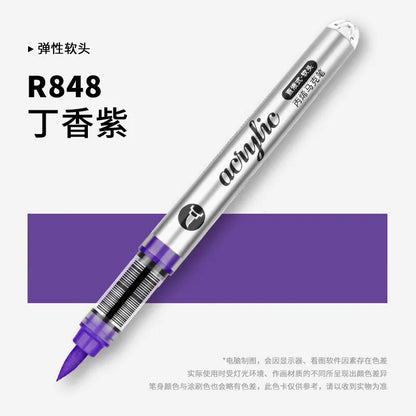 1 PC 120 Colors Acrylic Paint Marker Pens Professional Drawing Pens for Graffiti Manga School Aesthetic Stationery Art Supplies