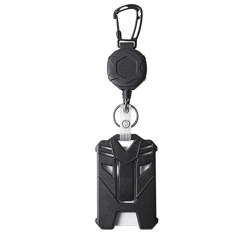 1/2 PCS Badge Reel Clip Credit Card Cover Bus Card Cover Case Retractable Badge Holder Badge Clip Heavy Duty ID Holder