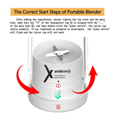For Dropshipping Mini Portable Blender Electric Juicer