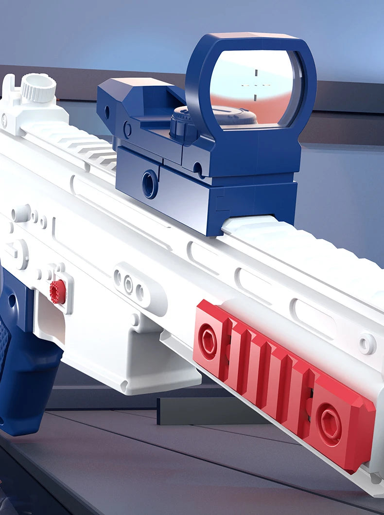 SCAR Electric Automatic Submachine M416 Water Gun Summer Outdoor Beach Firing Shooting Game Water Fight Toy for Children Gifts