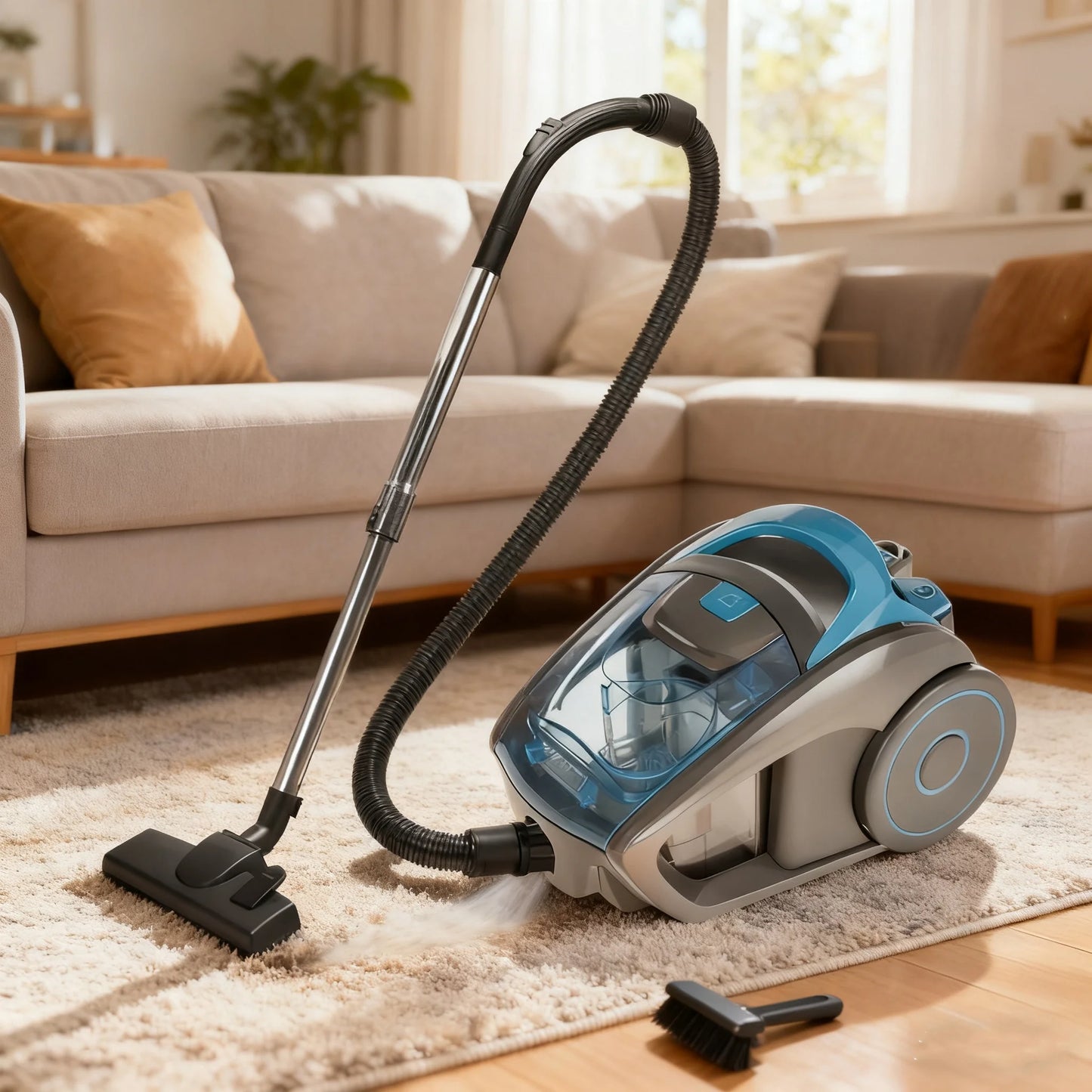 2800W Powerful Vacuum Cleaner15000PA Strong Suction for Deep Cleaning,Multi-Surface Dust/Debris Removal, Compact Design for Home
