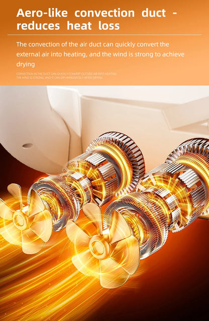 HOMEFISH Intelligent Shoe Dryer Quick Drying Deodorizing Sterilizing Adjustable Timer Household Shoe Warmer And Heater