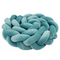1-4M Baby Bumper Bed Braid Knot Pillow Cushion Bumper for Infant Crib Protector Cot Bumper Room Decor Crib Bedding Braid Set