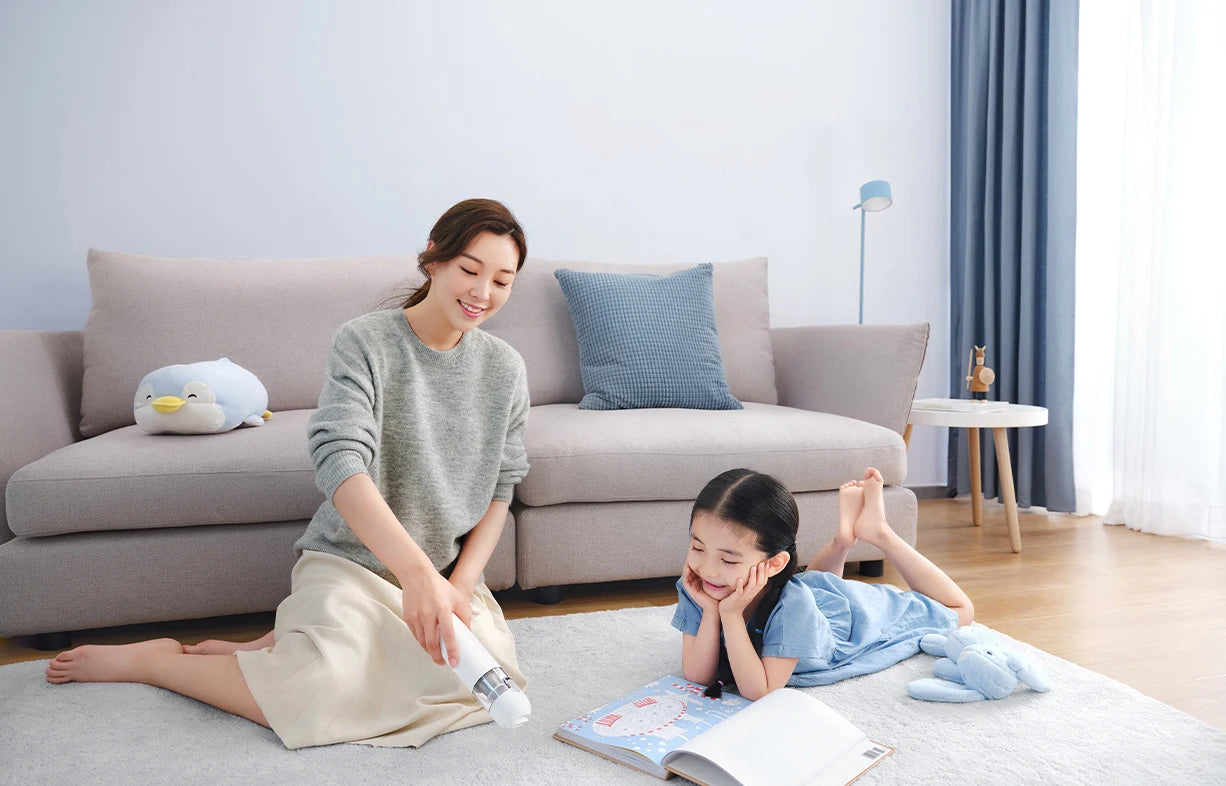 NEW MIJIA Portable Handheld Vacuum Cleaner For Home Car Mini Wireless Dust Catcher Collector 13000PA Cyclone Suction -CN