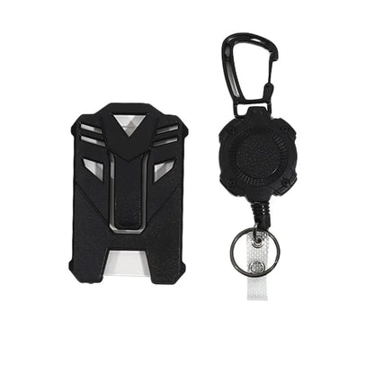 1/2 PCS Badge Reel Clip Credit Card Cover Bus Card Cover Case Retractable Badge Holder Badge Clip Heavy Duty ID Holder
