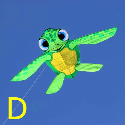 New turtle kite flying animal kites cerf volant paraglider kitesurf string reel outdoor aquilone normal flying kites Backpack