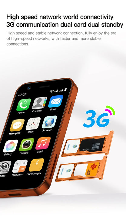 SERVO 18SE MINI Android Mini Smartphone 3G WCDMA 2GB RAM 16GB ROM Wi-Fi Hotspot GPS 3.0" Touch Small Smart Phones 2 SIM Standby