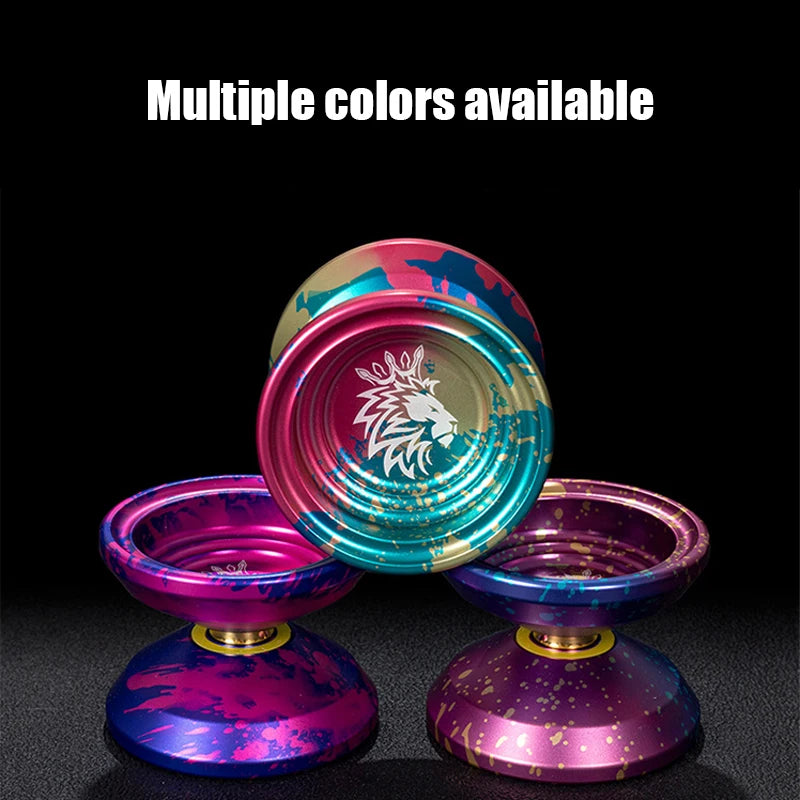 Yoyo Professional Competition Metal Yo Yo Factory with 10 Ball Bearing Alloy Aluminum High Speed Unresponsive Toys for Kids Toys