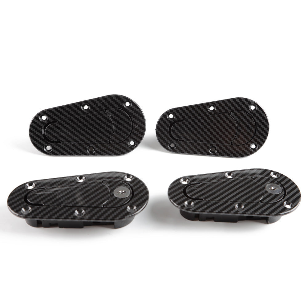 2Pcs Black Front Hood Engine Bonnet Pin Latch Lock Universal for Racing Car, Safety Protection with / without keys