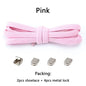 No tie Shoe laces Elastic laces Sneakers Flat Shoelaces without ties Quick Shoelace for Shoes Kids Adult One Size fits All Shoes