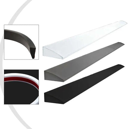 Slope Climbing Strip For Sweeping Robot Flexible Silicone Ramp Threshold Strip Silicone Self- Slope Climbing Strip Random color