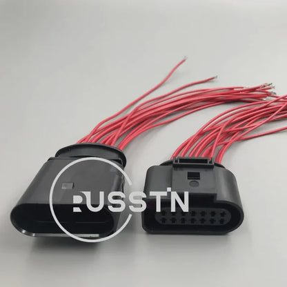 1 Set 14 Hole 6X0973817 6X0973717 Auto 09G Gearbox Wiring Socket AC Assembly 6X0 973 817 6X0 973 717 Waterproof Plug For VW Audi