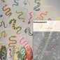 5D Gold Stamped Silver Sun Stars Snake Nail Art Stickers Totems Reliefs Self Adhesive Dark Chinese Style Manicure Decals