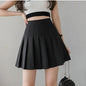 2026 New Vintage Gray Pleated Skirt Women Kawaii High Waist Mini Skirts Korean Fashion School Uniform Harajuku Streetwear Spring