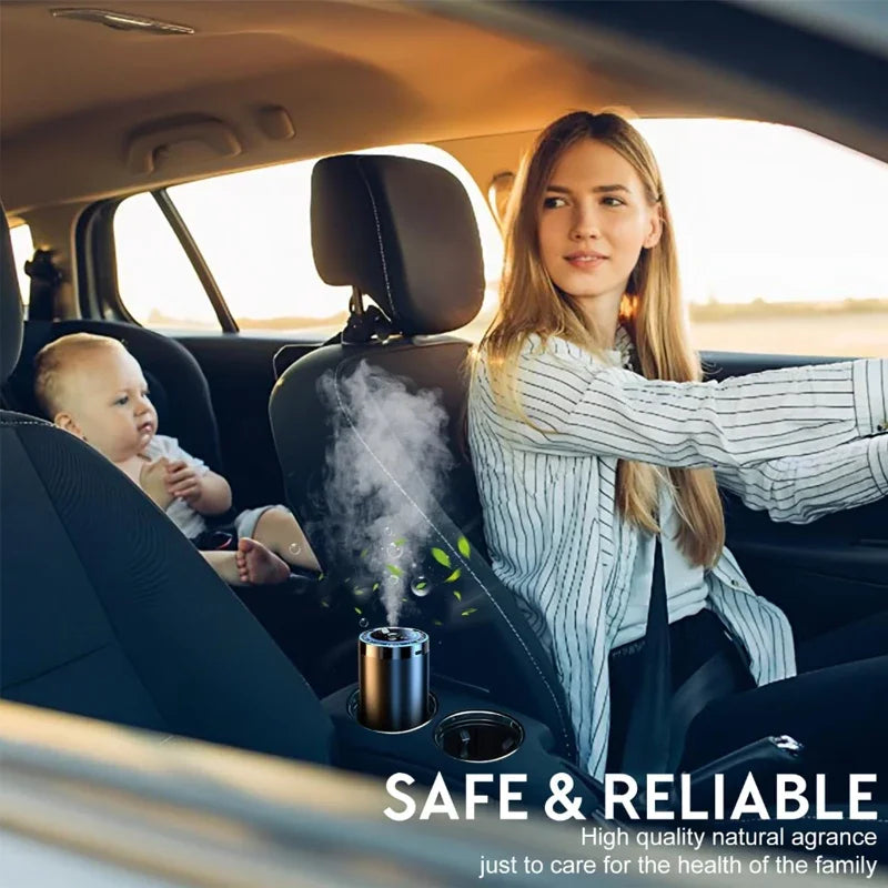 5 Modes Adjustable Smart Car Air Freshener Car Smell Air Freshener Automatic Car Scent Starry Sky Ceiling Ambient Light