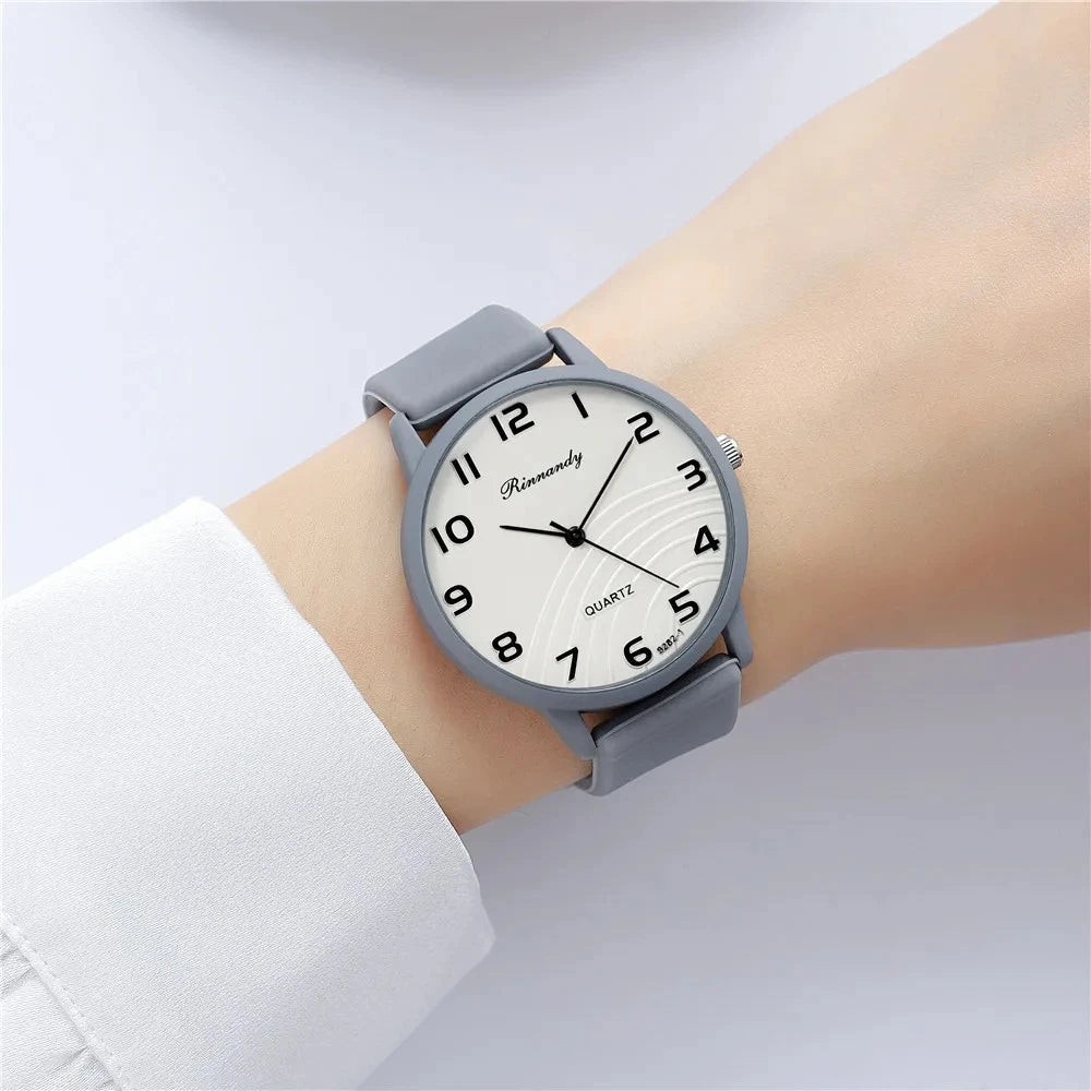 Fashion Arabic Dial Women Watches Simple Silicone Band Ladies Quartz Watch Sports Ladies Clock Wristwatches Reloj Mujer