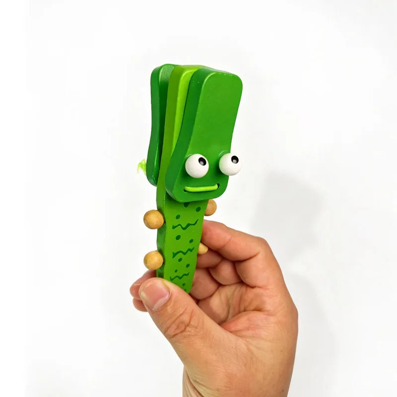 Wooden Music Instruments for Kids Rhythm Maracas Castanet Flute Jingle Bells Harmonica Trumpet Fiesta Carnival Party Favors