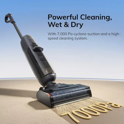 ILIFE W90 Pro Cordless Vacuum Cleaner Mop Wet & Dry, 7000Pa Suction, One Tap Self-Cleaning, Floor Washer, LED Display, Large Dual Water Tank, Upgraded W90