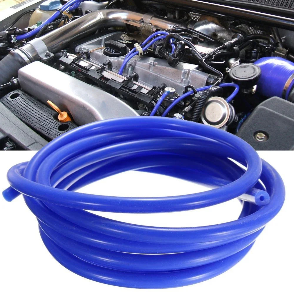 3x9mm Inner Diameter 3mm Thickness 3mm Blue Red Black Car Vacuum Silicone Hose Universal Racing Line Pipe Tube 1/2/3/5/10 meters