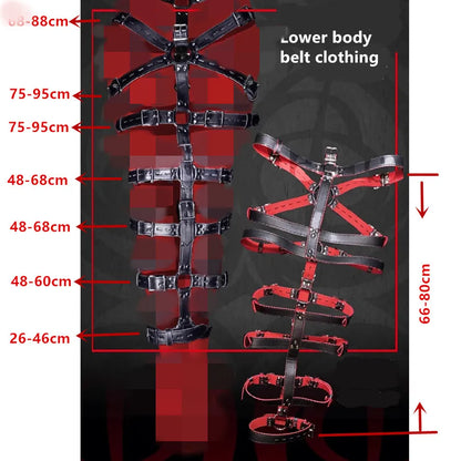 BDSM K9 Bondage clothing Dog Hood lower Body Binding band Puppy Play Sex toys Role-Playing Male Female Adult Games