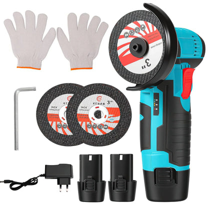 Angle Grinder Precision Cordless Grinder for Tight Spaces 12V Mini Power Tools Brushless Design Ideal for Detailed Polishing & DIY Projects