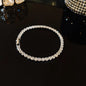 Full of Rhinestones Adjustable 18K Gold Plated Stainless Steel Bracelet For Women 2022 New Trendy Square Zircon Bracelet Jewelry