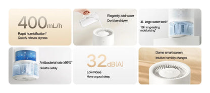 MIJIA Mist-Free Humidifier 3 (400) For Home 4L Air Freshener Air Humidifiers Essential oil Aromatherapy Perfume Diffuser