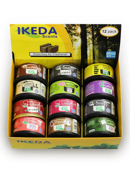 Best-selling Wooden Block Canned Car Aromatherapy, Fragrance Paste, Deodorizing Air Freshener, High-end Solid Perfume