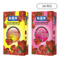 10pcs Fruit Flavor Condoms Sex Toy For Men Strawberry Blueberry Taste Penis Sleeves Ultra Thin Condom Adult reusable Sex Product