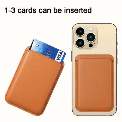 Magnetic Leather Wallet Case For iPhone 14 13 12 Card Holder For Magsafe for iPhone 15 Pro Max Magsafe Wallet Leather Compatible