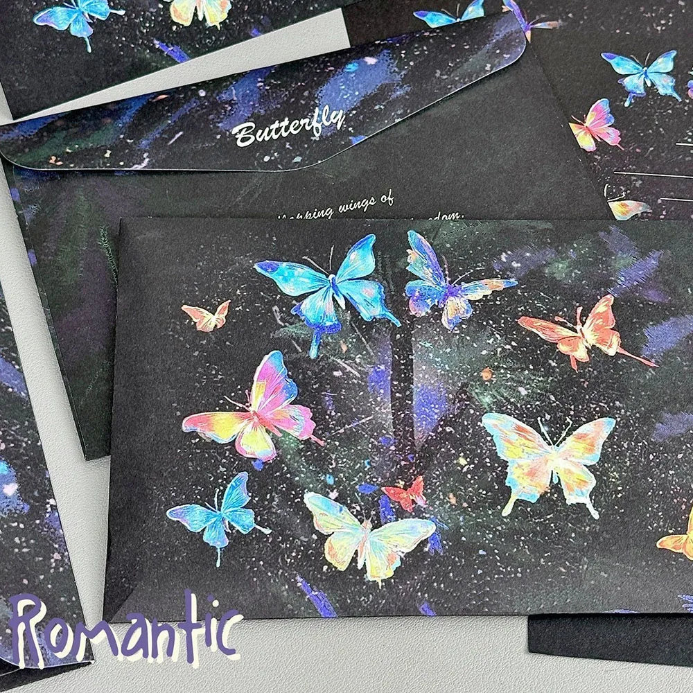 4 charming puppy and floral letter sets with envelopes - creative handwritten stationery for students, holidays, and birthdays