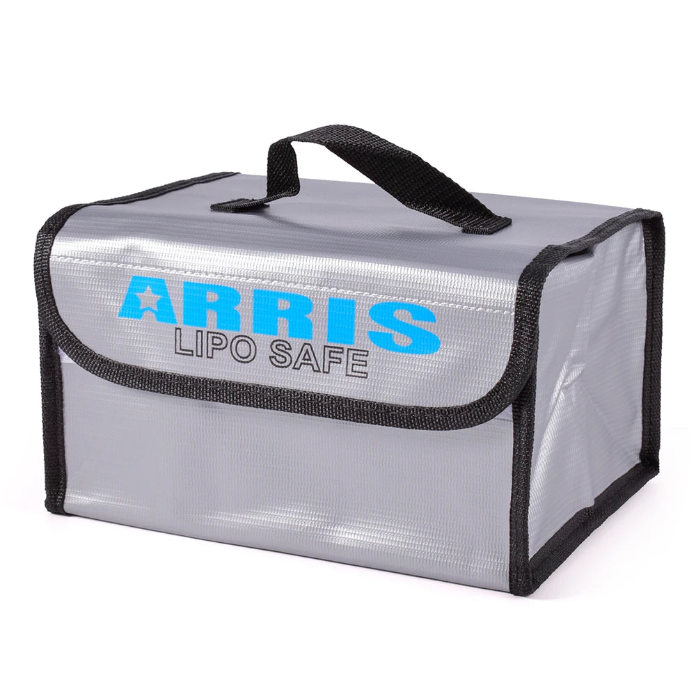 Lipo Guard Safety Bag Fireproof Explosion-Proof Portable Lipo Safety Bag 215*115*155mm for RC FPV Racing Drone Car Battery Safe
