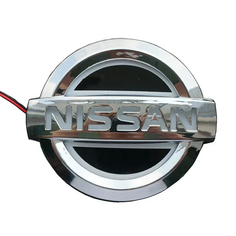 5D Led Light Car Rear Logo Emblem 10.6cm 11.7cm Badge for Nissan Sylphy N7 Qashqai Teana Note Navara Juke Patrol X-trail Murano