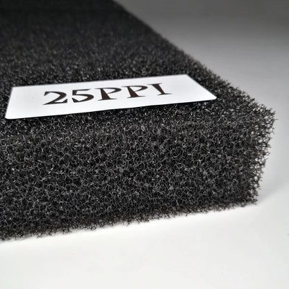 15 25 35 50ppi Aquarium Biochemical Cotton Filter Practical Aquarium Pond Foam Sponge Filter Black Multi-size Aquarium Supplies
