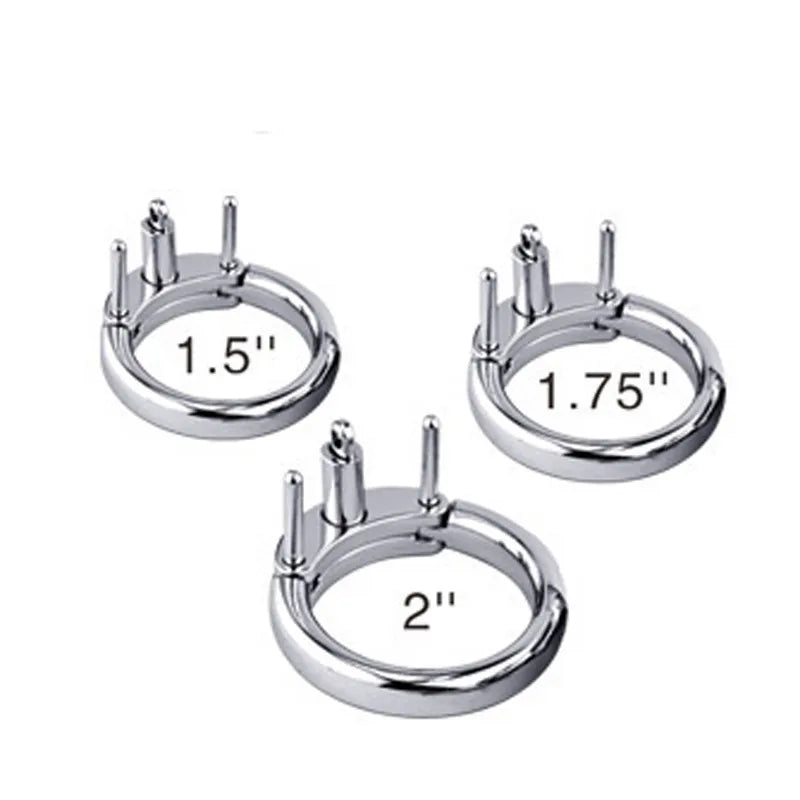 Cock Cage Ring Part Penis Lock Ring Male Chastity Device Part Ring CB6000 3 sizes for choice Drop Shipping