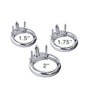Cock Cage Ring Part Penis Lock Ring Male Chastity Device Part Ring CB6000 3 sizes for choice Drop Shipping