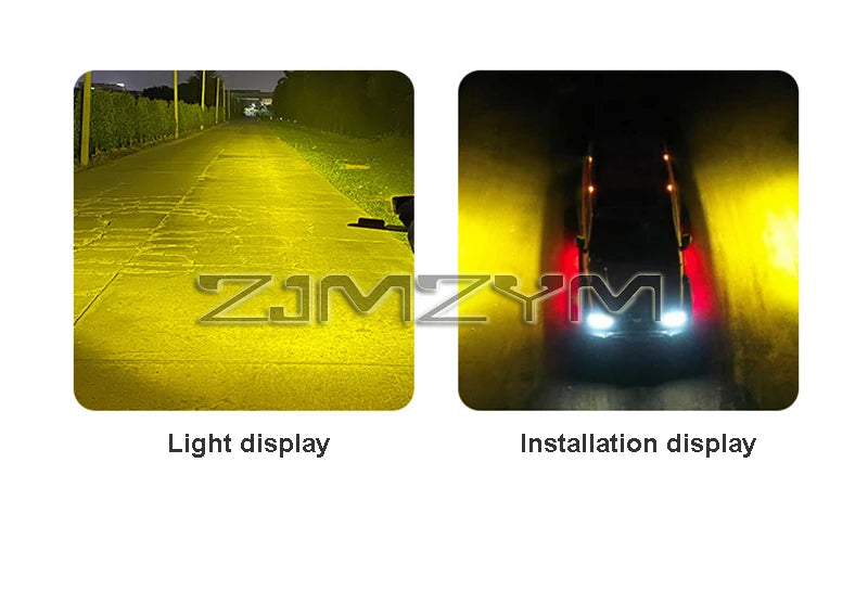 Spotlight Exploration Led Flash Off-road Modification Accessories Roof Rack Light Energy-saving Waterproof Work Light