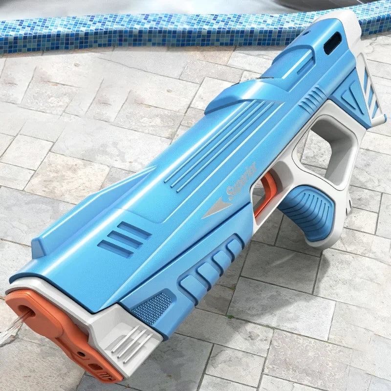 Kids Electric Water Gun Toys Summer Outdoor Beach Pool Garden Fight Games High Pressure Automatic Bursts Watergun Children Gifts