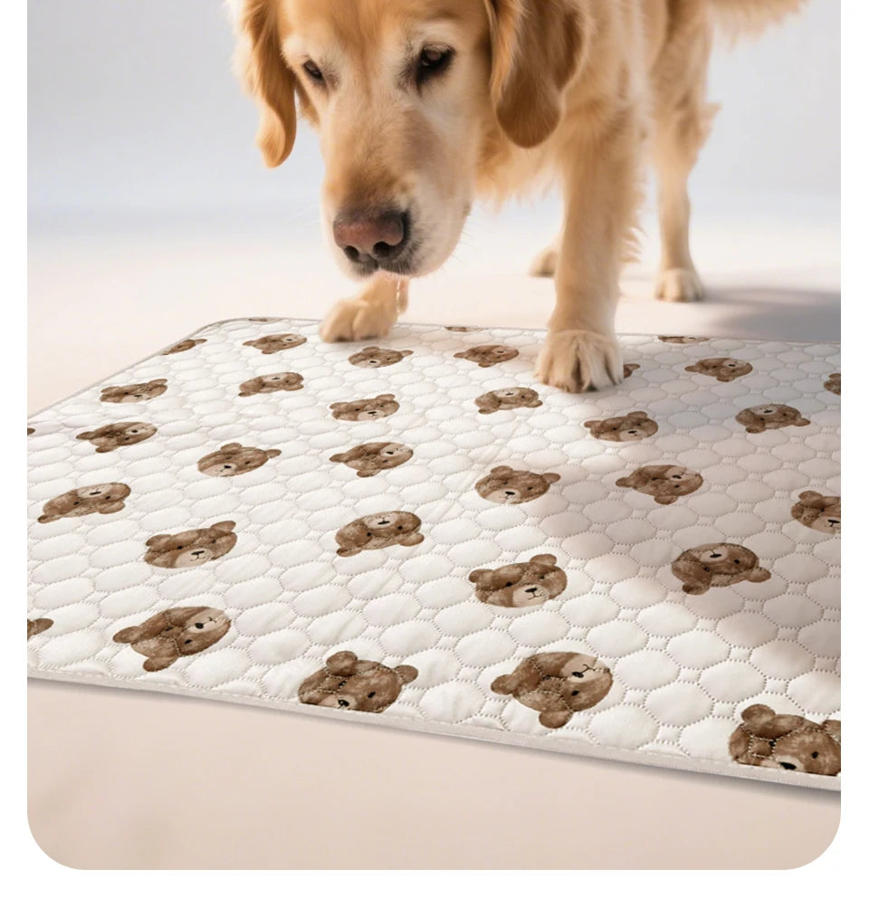 1PC Washable Reusable Pet Mat Training Pad, Suitable for Dogs and Cats, Non-Slip,Dog Cat Pad Blanket,  Pet Accessories