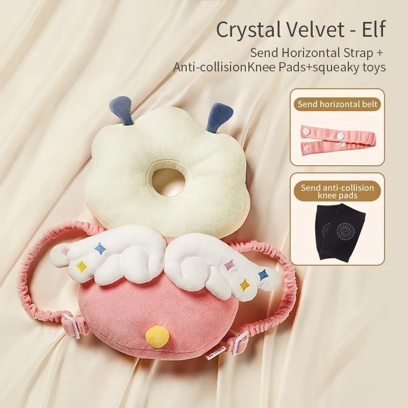 AIBEDILA Newborn Head Back Protector Baby Protect Pillow Learn Walk Headgear Prevent Injured Safety Pad Prevention Fall Pillows