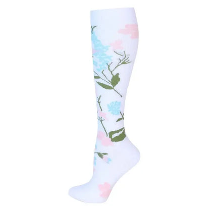 New Men Women Compression Socks for Leggings Running Marathon Pressure Soccer Adult Socks Network Red Pressure Nurse Men Socks