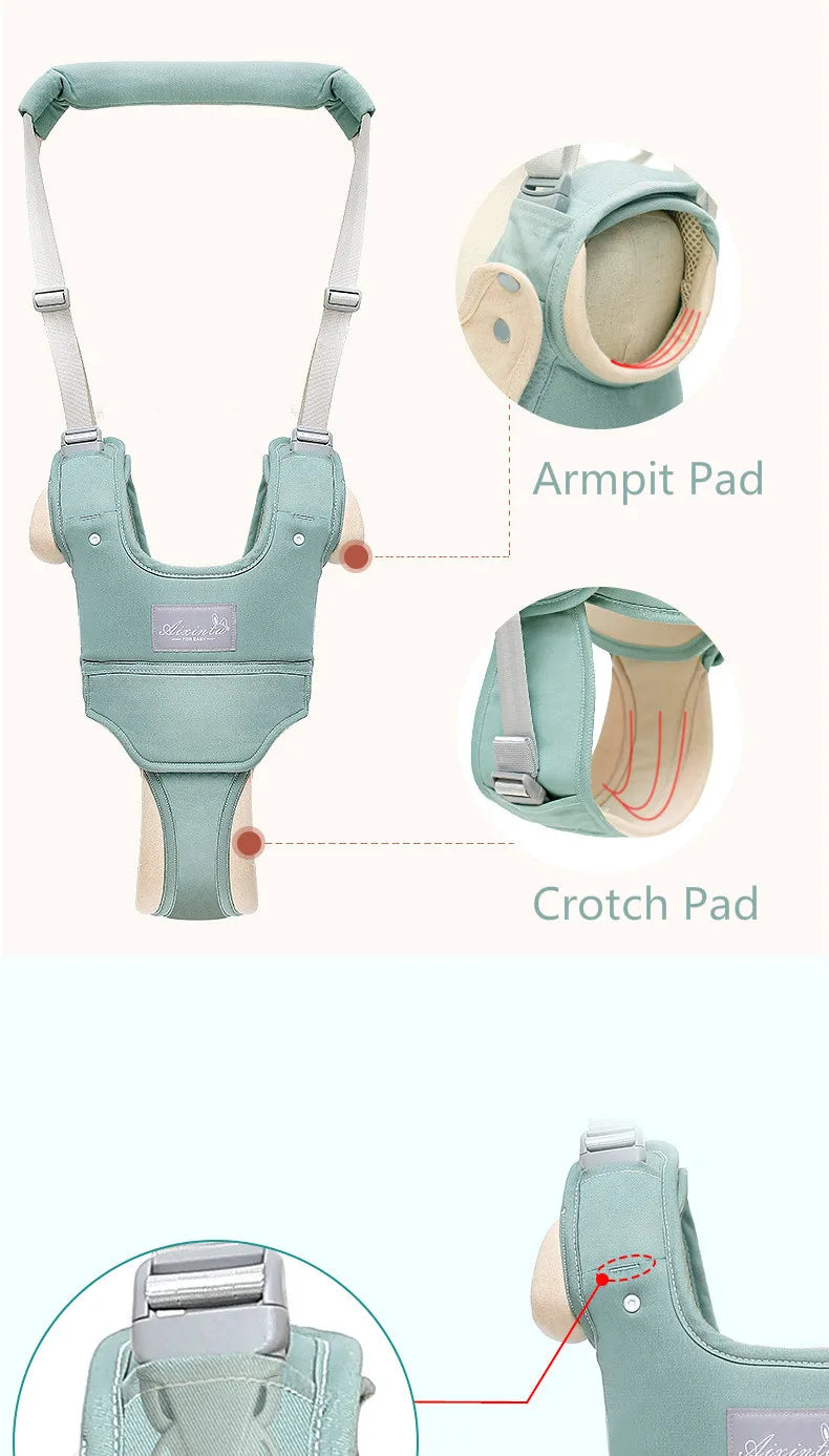 Toddler Baby Walking Harnesses Backpack Leashes For Little Children Kids Assistant Learning Safety Reins Harness Walker