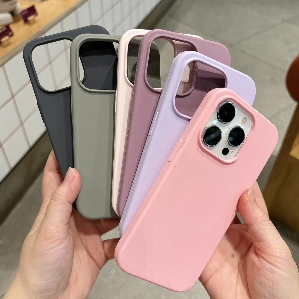 Liquid Silicone Magnetic For Magsafe Wireless Charge Phone Case for iPhone 17 Air 16 15 Plus 14 13 12 11 Pro Max Original Cover
