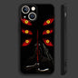 Cool K-Kokushibo Anime Phone Case For iPhone 16,15,14,13,12,11,Pro,Max,Plus,Mini,X,XS,XR,8,7,6,S,SE Soft Black Case
