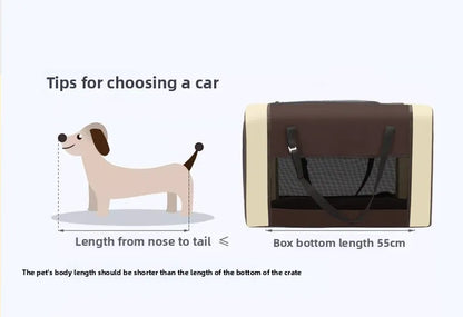 Detachable Cabin Pet Stroller Lightweight Foldable Cat Dog Trolley Outdoor Travel Hand Push Cart for Small & Medium Sized Pets