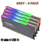 ARGB RAM Cooling Armor Memory Customized Heat Sink Cooler  Aluminum Cooling Vest Radiator 5V PIN Addressable PC Case Accessories