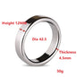Top Quality Small Large Size Male Penis Ring Lock Stainless Steel Heavy Metal Cock Ring Ball Stretcher Erection Sexy Toy For Man