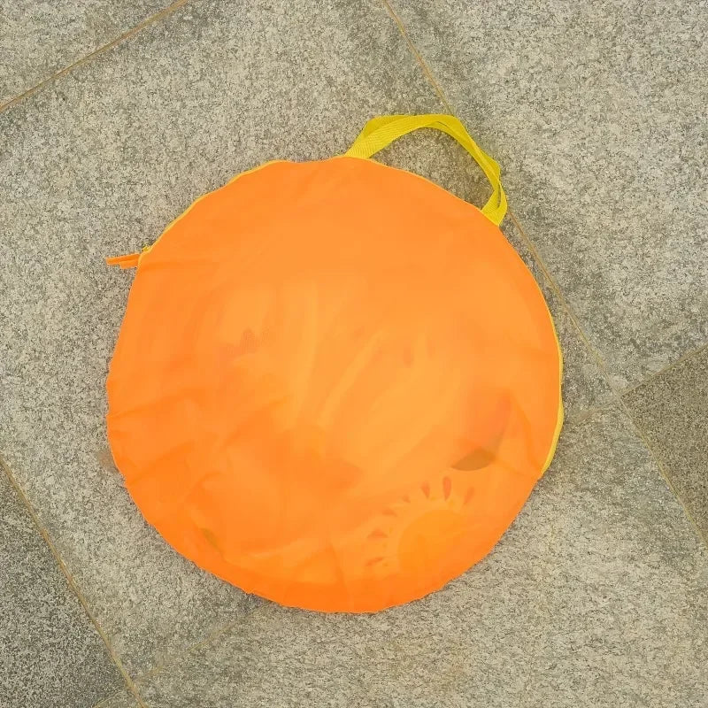 3-in-1 Pop Up Kids Play Tent Tunnel Ball Pit Basketball Hoop Foldable Portable Indoor Crawl Camping Play Equipment for Children