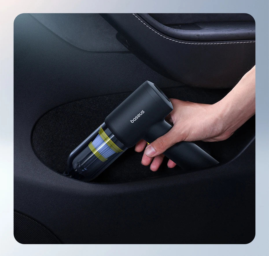 Baseus Car Vacuum Cleaner Wireless Air Dust Blower Gun for Car Powerful Portable Car Cleaning Appliance Cordless Vehicle Cleaner